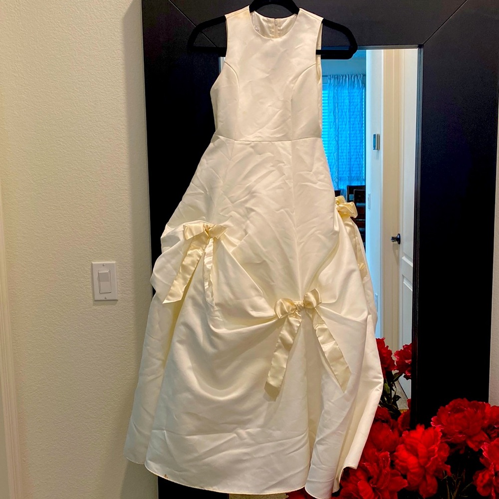Flower girl dress - Ivory